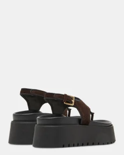 Tabor Brown Suede