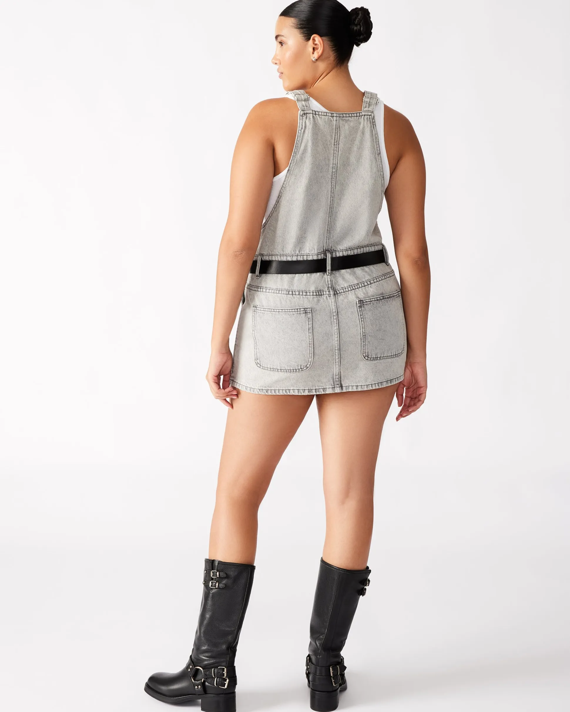 Tamia Dress Light Grey