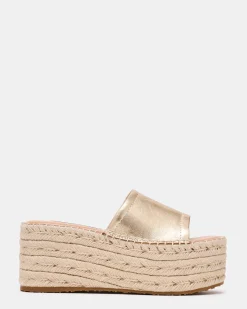 Tarina Gold Leather