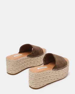Tarina Taupe Suede