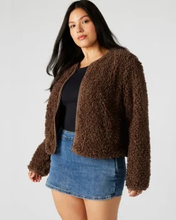 Teddy Jacket Brown