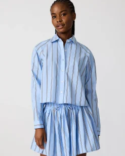 Tess Top Estate Blue
