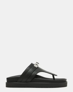 Tibby Black Leather