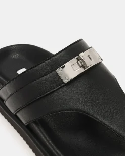Tibby Black Leather