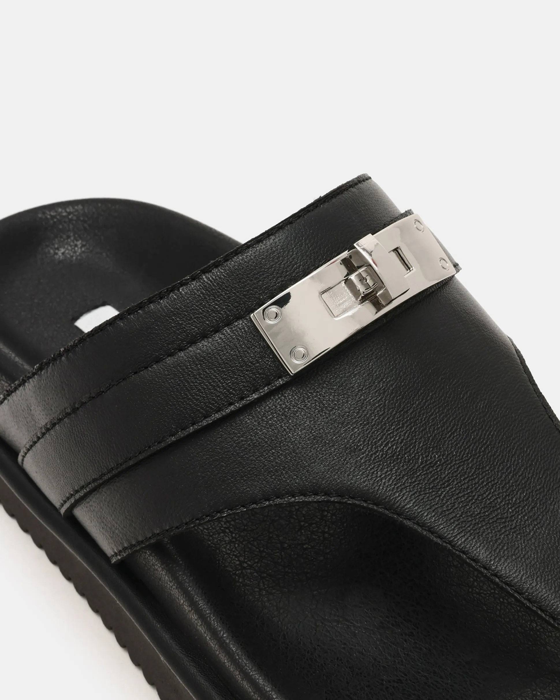 Tibby Black Leather