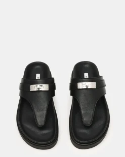 Tibby Black Leather