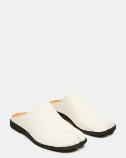 Tino White Leather