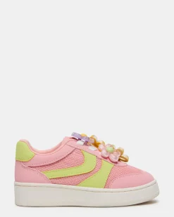 Toddlers' Jersey Lime/pink