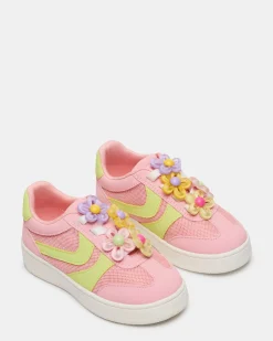 Toddlers' Jersey Lime/pink