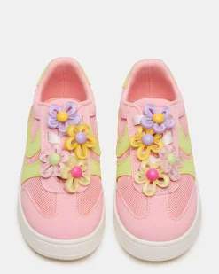 Toddlers' Jersey Lime/pink