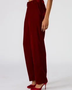 Tonia Pant Red Velvet