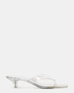 Tracie Jelly Silver Glitter