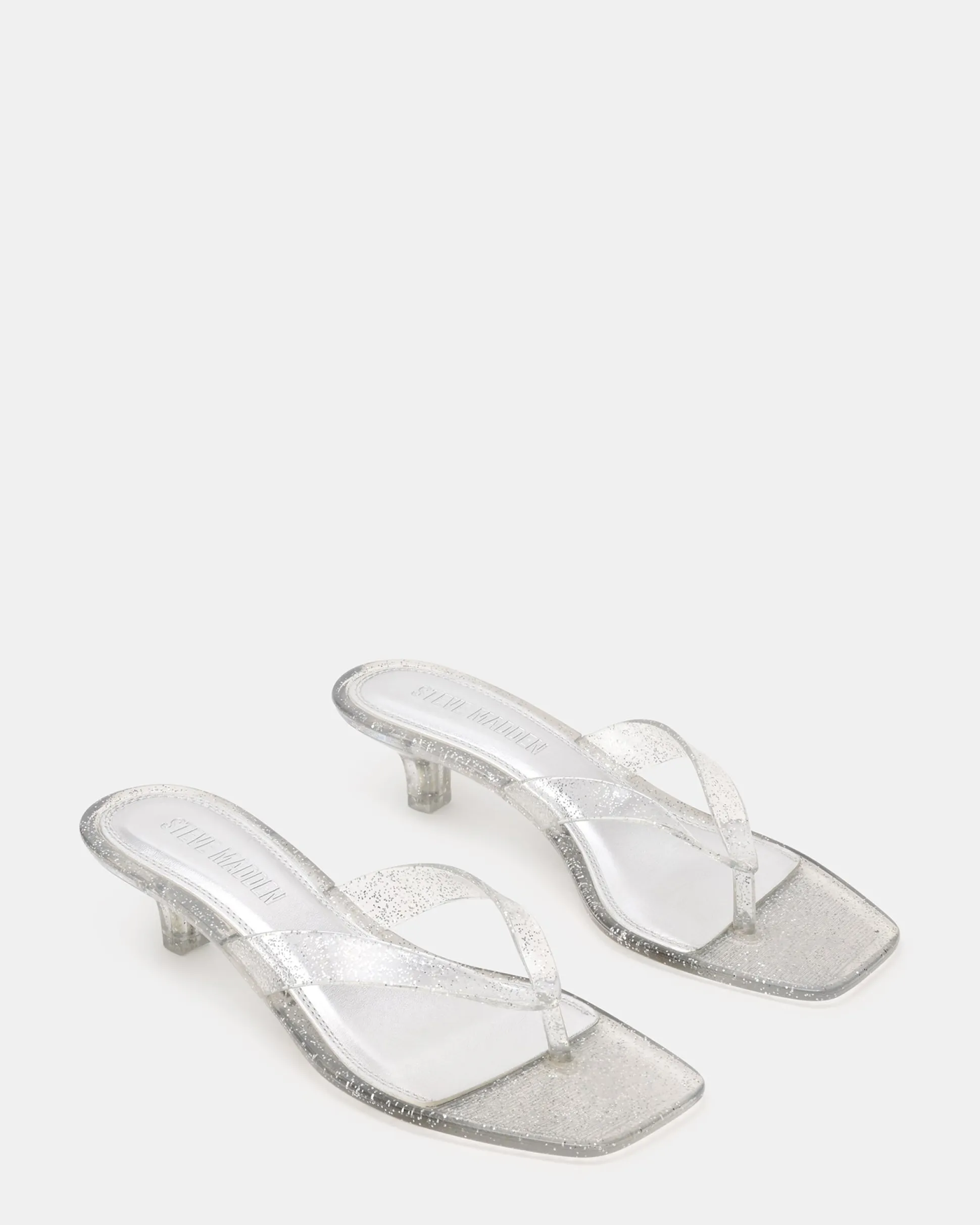 Tracie Jelly Silver Glitter