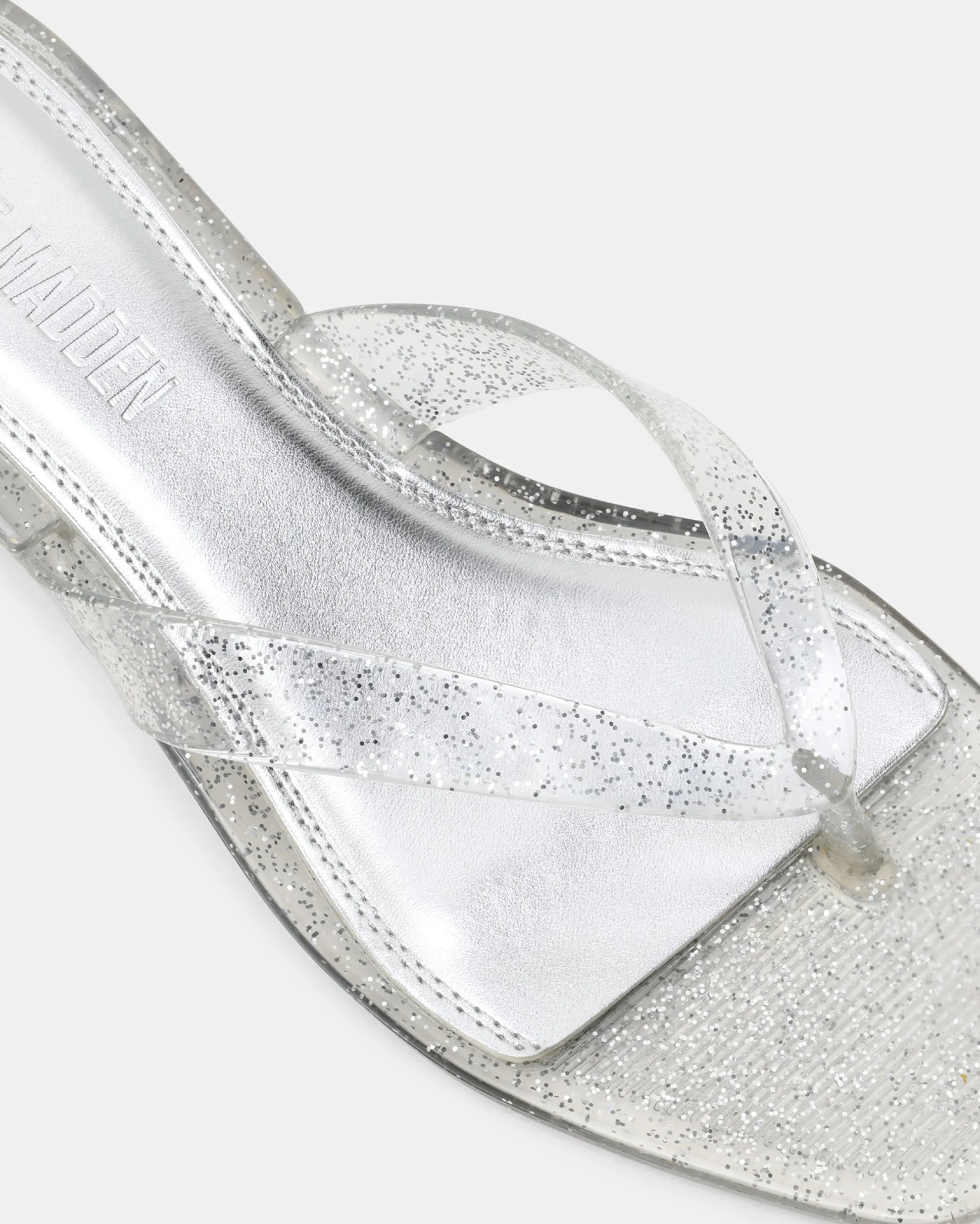 Tracie Jelly Silver Glitter