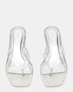 Tracie Jelly Silver Glitter