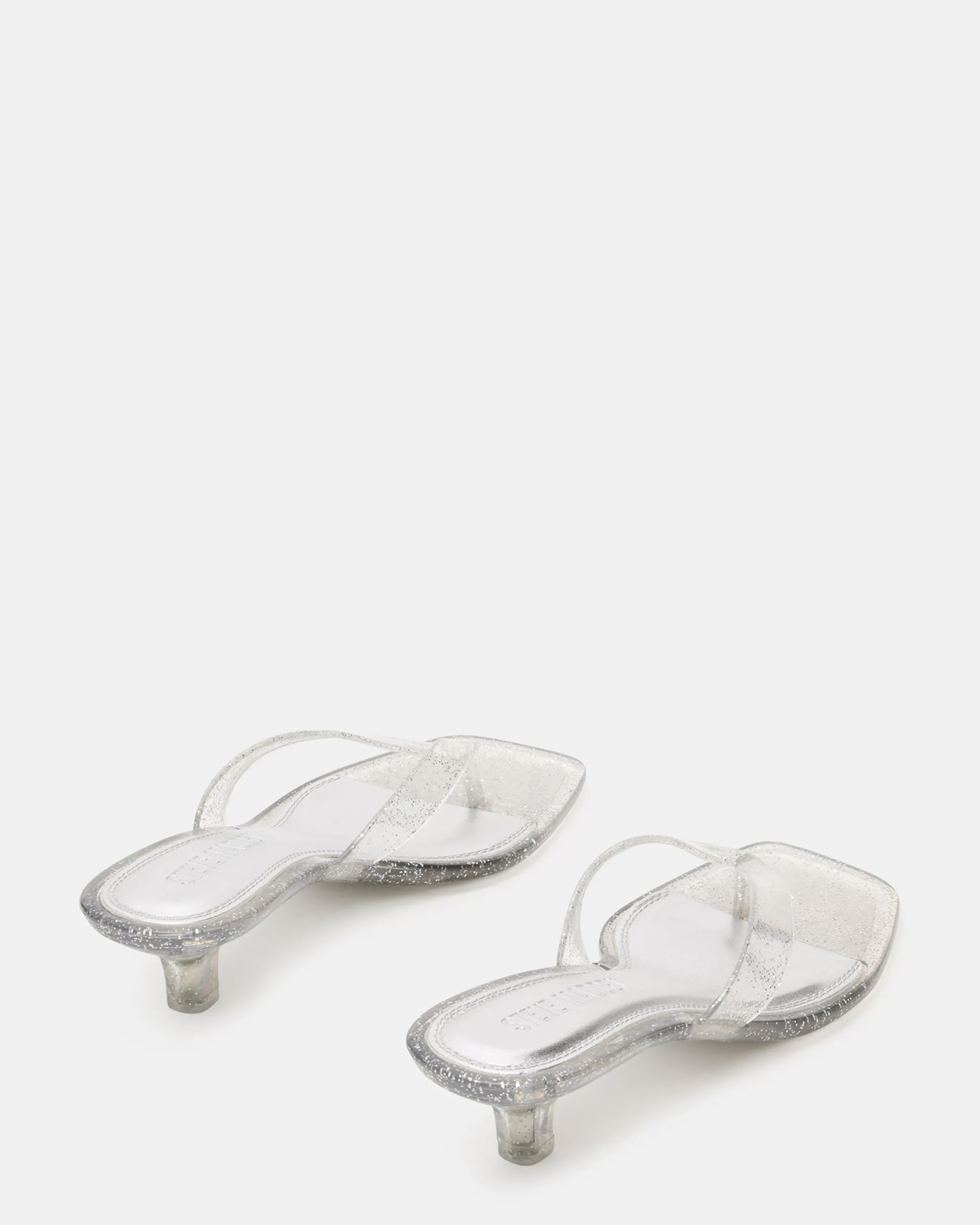 Tracie Jelly Silver Glitter