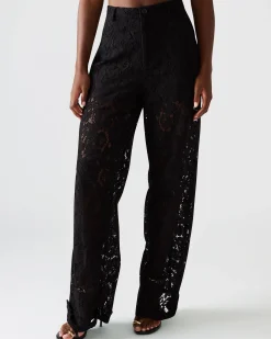 Tre Lace Pant Black