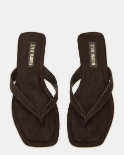 Trella Brown Suede