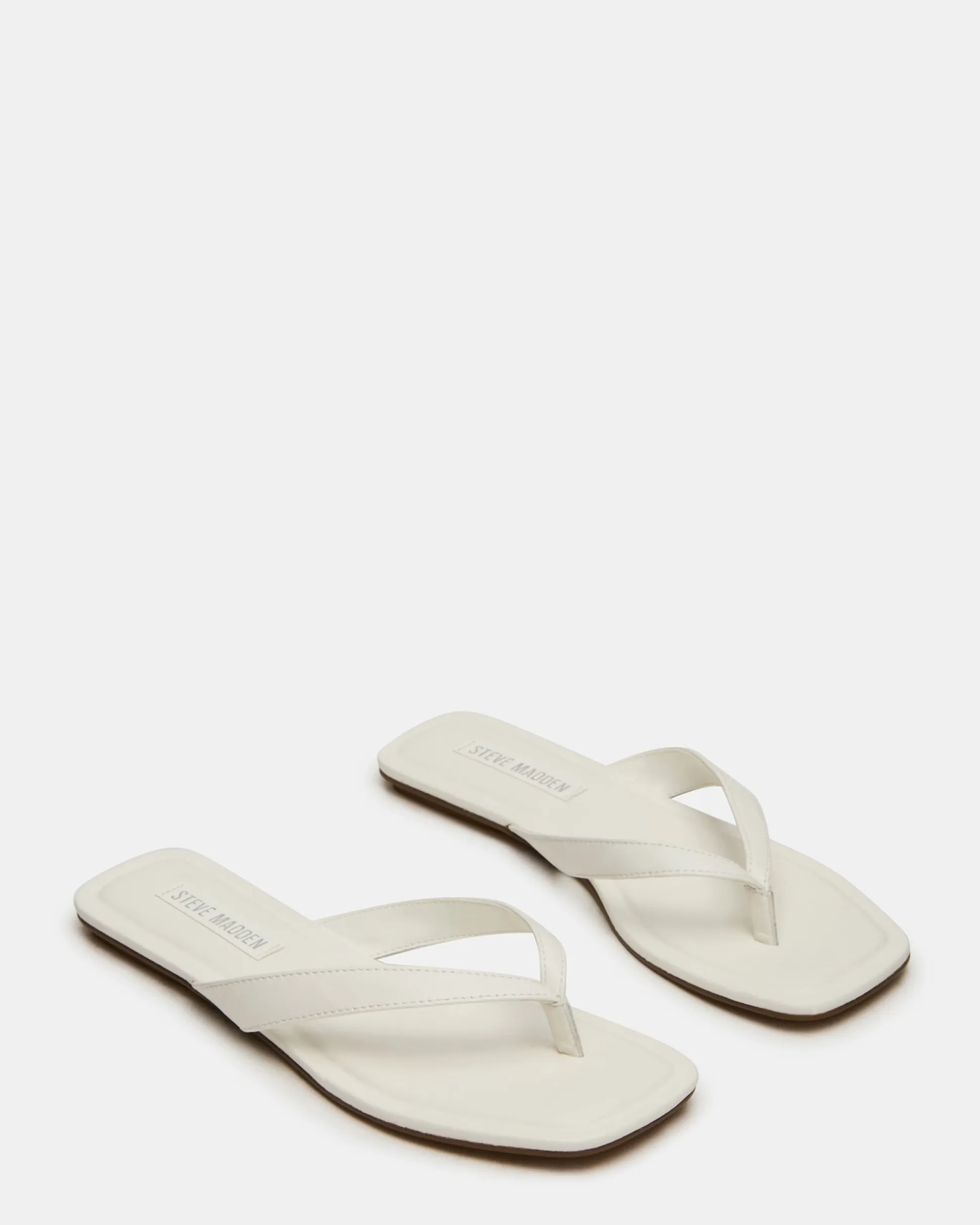 Trella White Leather