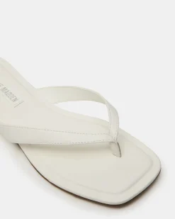Trella White Leather