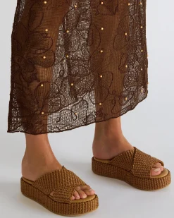 Tulum Brown Raffia