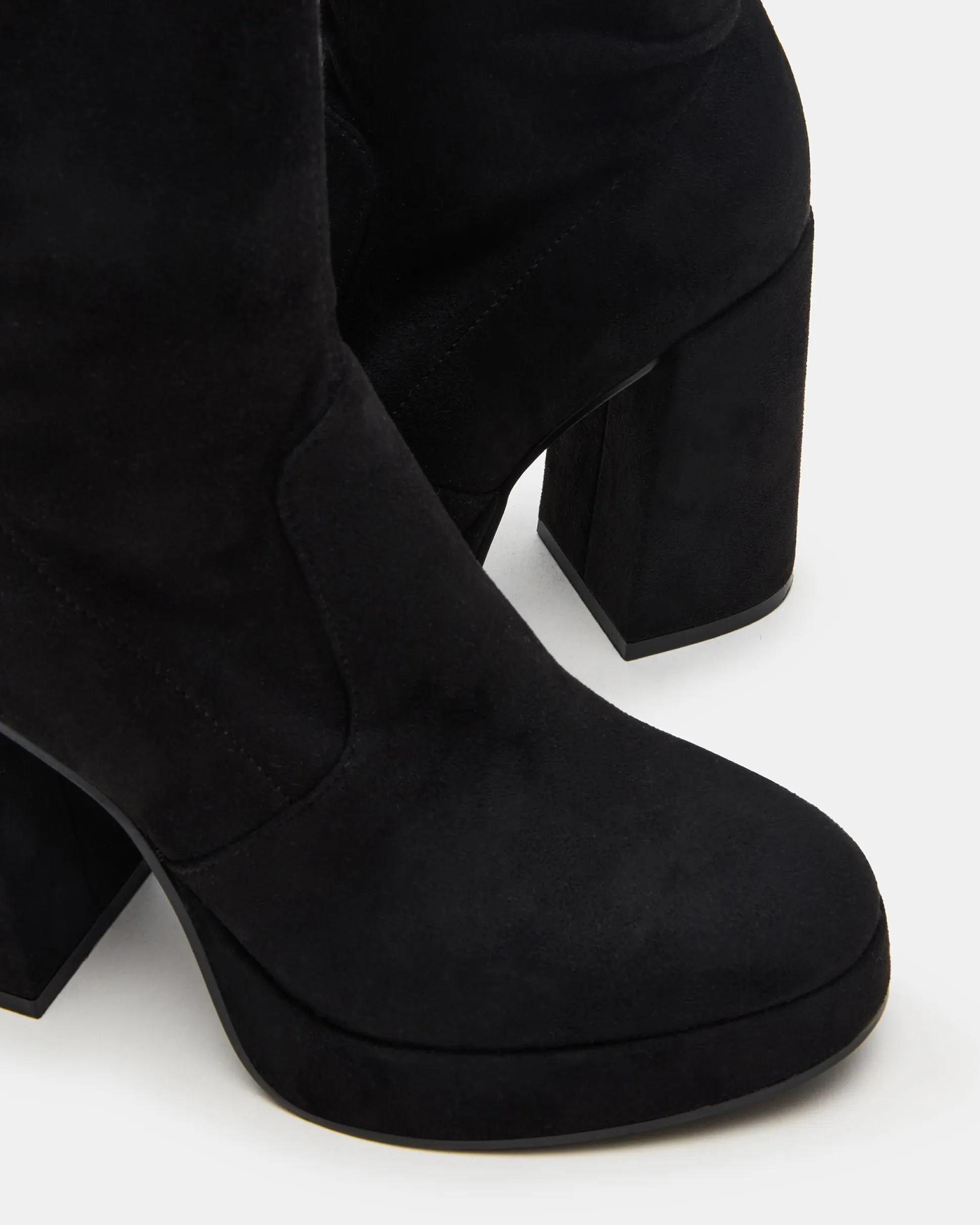 Twain Black Wide Calf