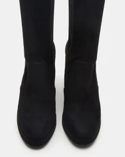 Twain Black Wide Calf
