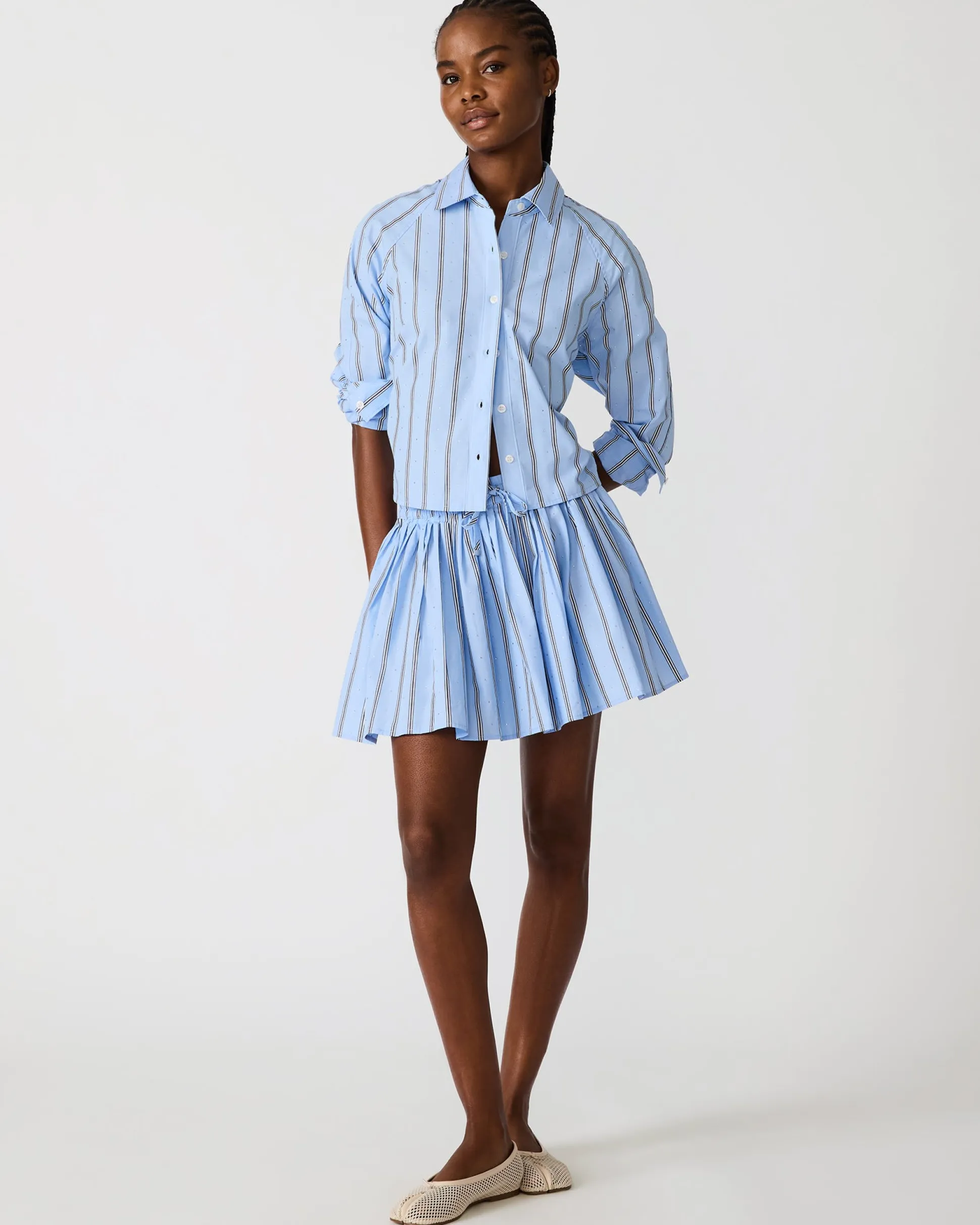 Tyria Skirt Estate Blue