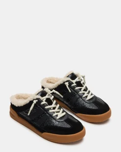 Vandy Faux Fur Black Multi