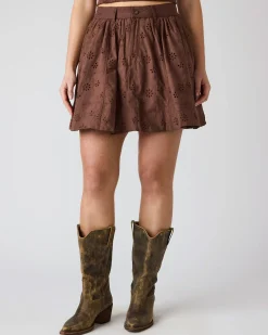 Vanny Skirt Walnut