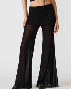 Veada Knit Pants Black