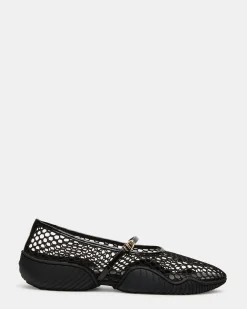 Vickee Black Mesh
