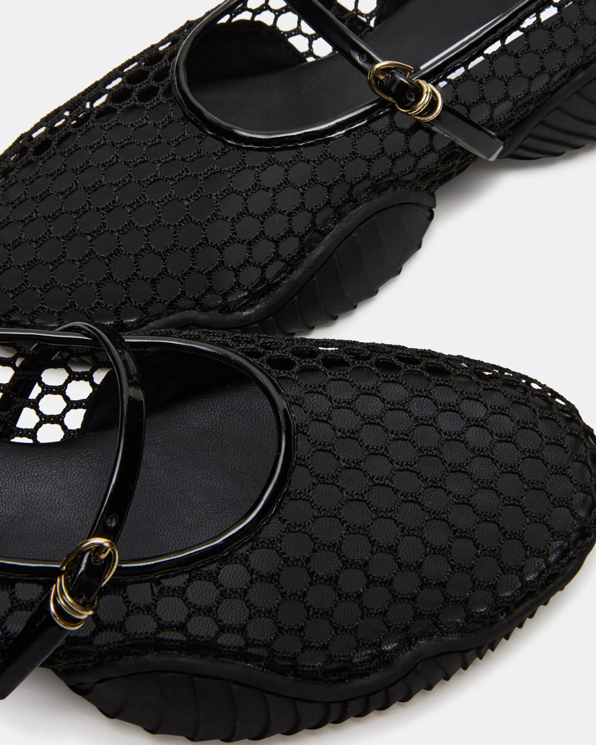 Vickee Black Mesh