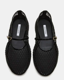 Vickee Black Mesh