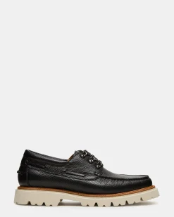 Victor Black Leather