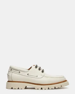 Victor White Leather