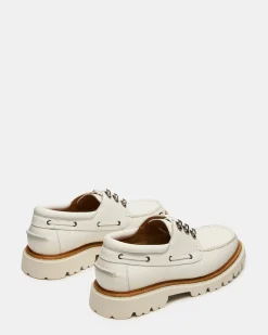 Victor White Leather
