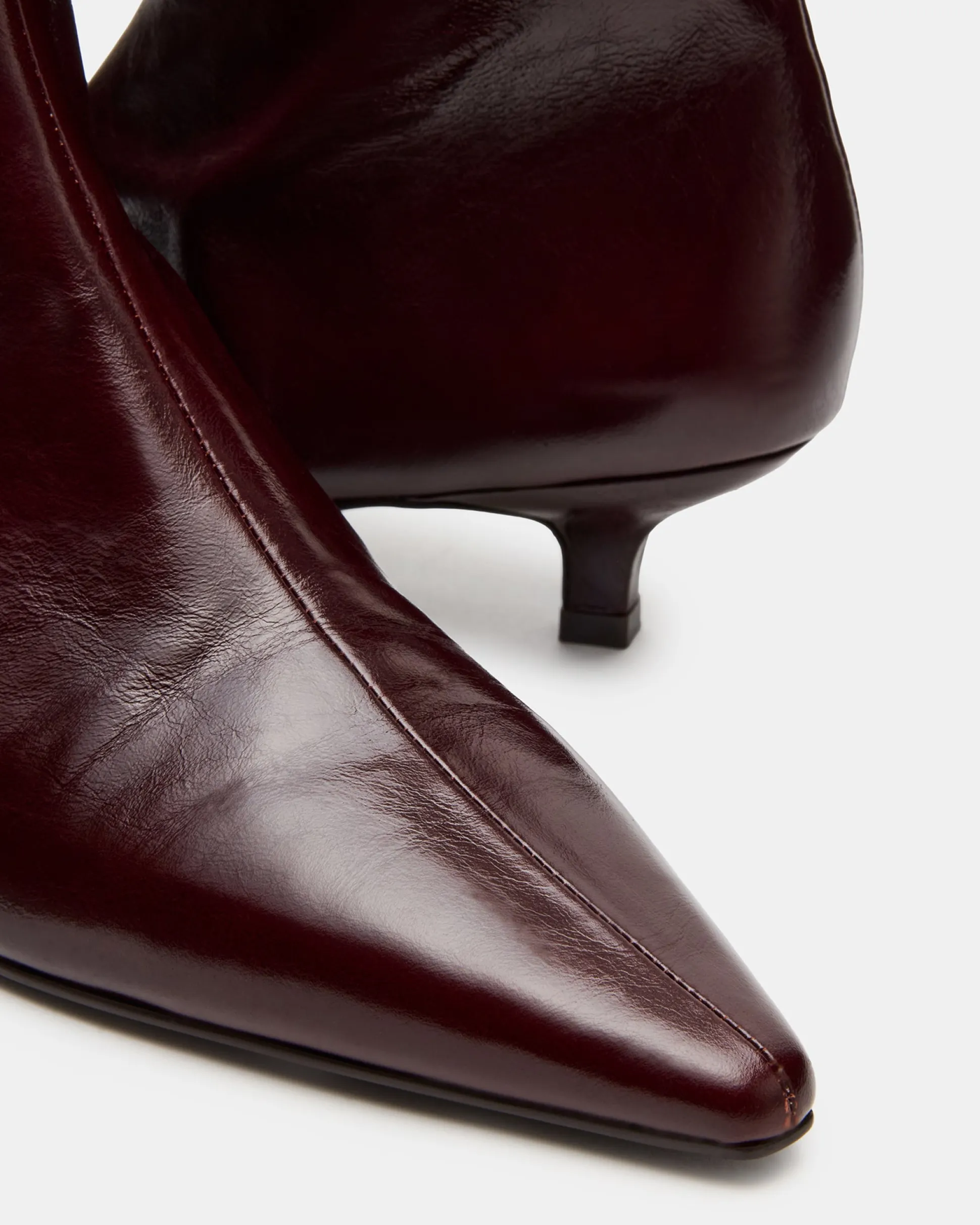 Vile Dark Cherry Leather