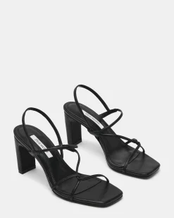 Vinetia Black Leather