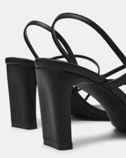 Vinetia Black Leather