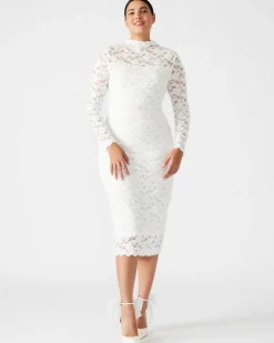 Vivienne Lace Dress Ivory