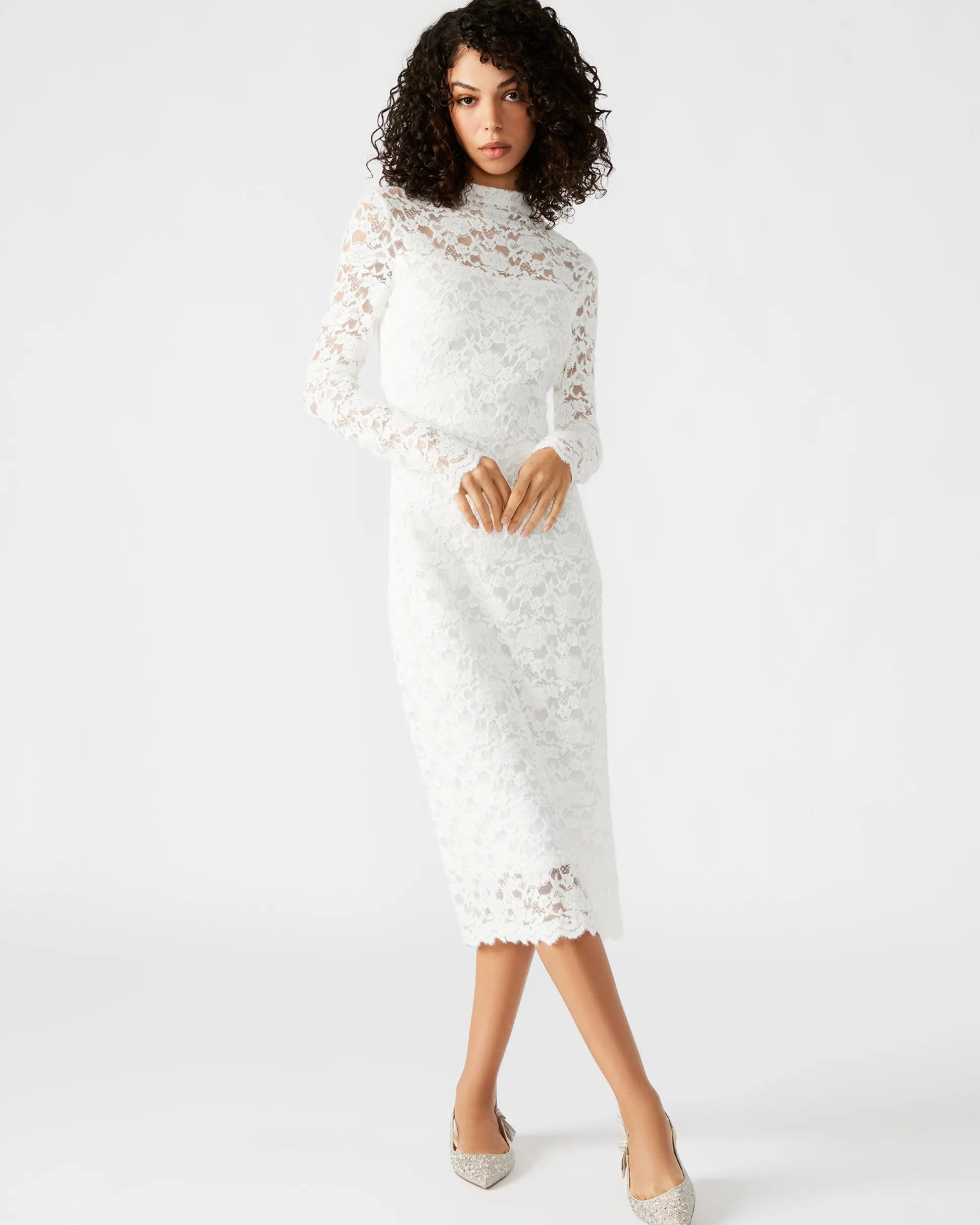 Vivienne Lace Dress Ivory