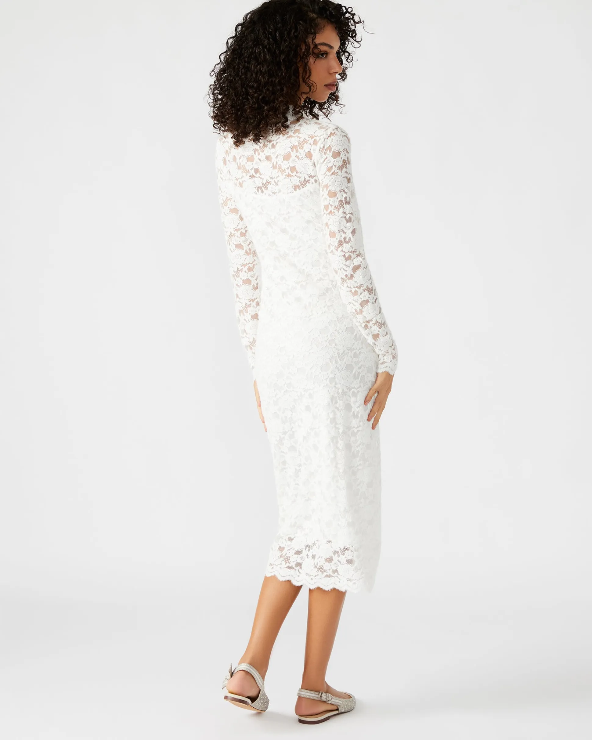 Vivienne Lace Dress Ivory