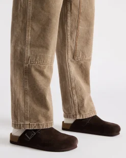 Wilderr Chocolate Brown Suede