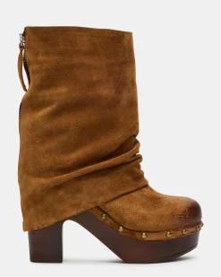 Woodley Chestnut Suede