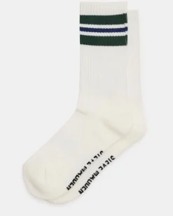 Wynn 2 Pack Stripe Athleisure Socks Egret