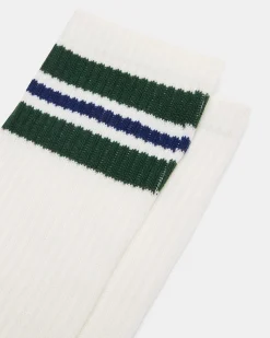 Wynn 2 Pack Stripe Athleisure Socks Egret