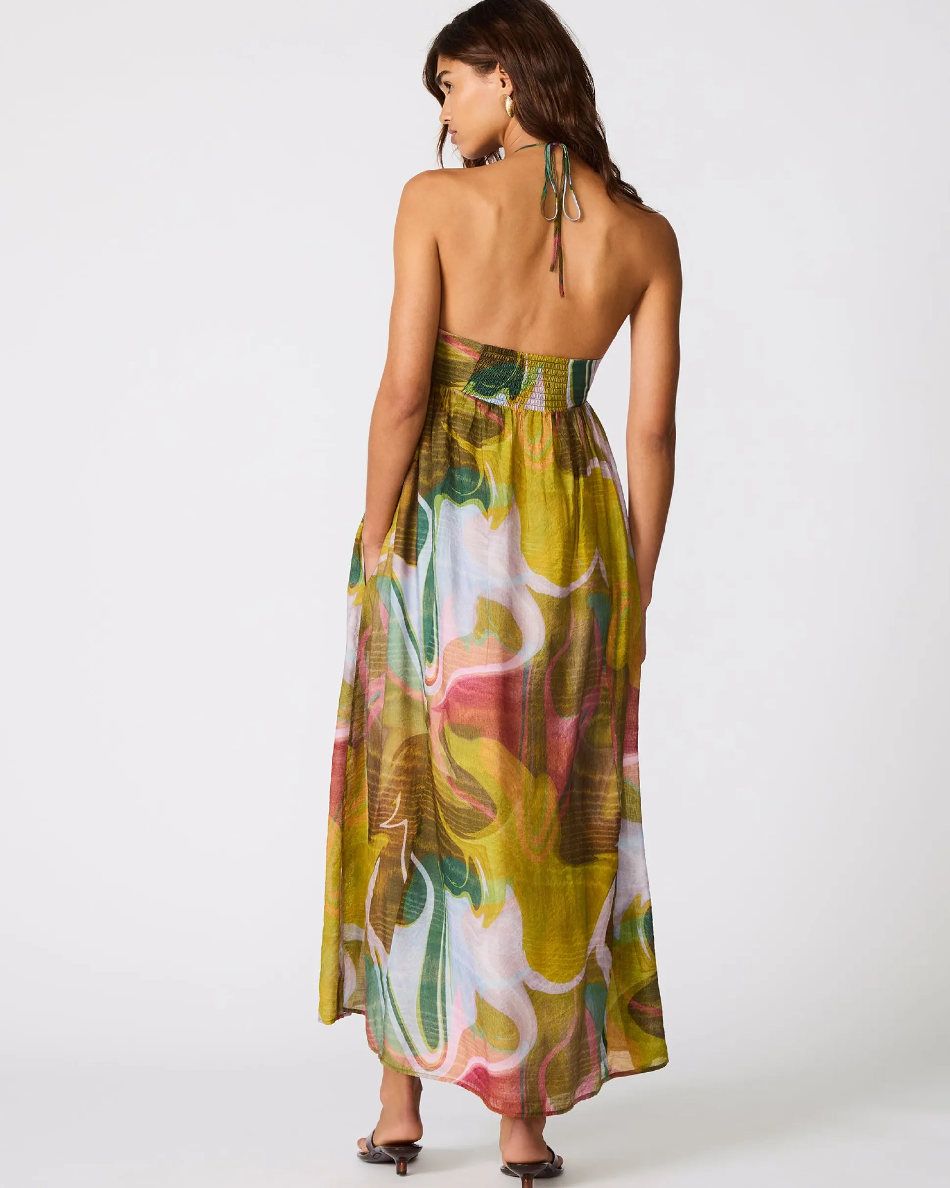 Yazmina Dress Marble