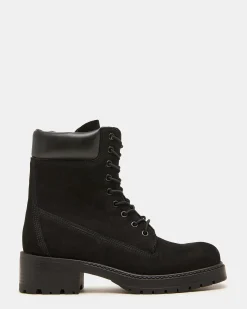 York Black Nubuck