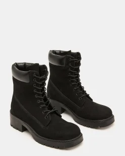 York Black Nubuck
